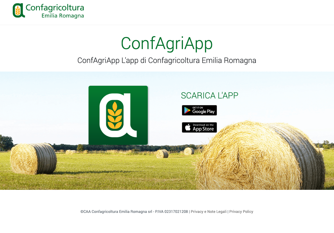ConfAgriApp.it
Una landing page web realizzata per...