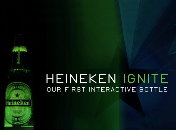 Heineken Ignite – la bottiglia interattiva